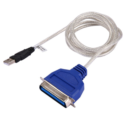 สายเคเบิลอะแดปเตอร์เครื่องพิมพ์ USB 2.0 คุณภาพสูงถึง Parallel 1284 36 พิน ความยาวสายเคเบิล: ประมาณ 1 ม.