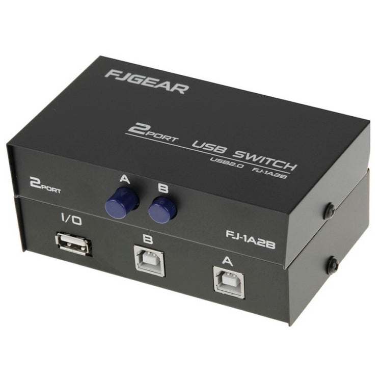 สวิตช์ข้อมูล USB 2 พอร์ต