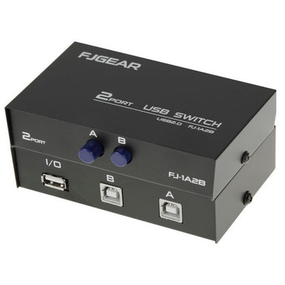 สวิตช์ข้อมูล USB 2 พอร์ต