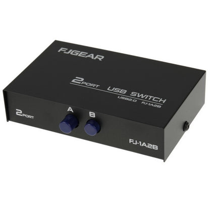 สวิตช์ข้อมูล USB 2 พอร์ต
