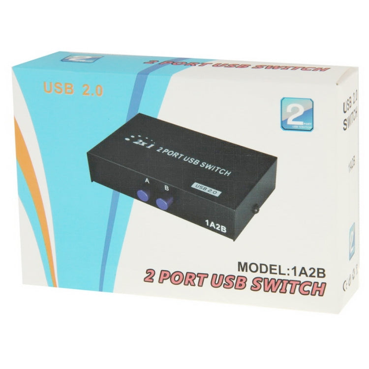สวิตช์ข้อมูล USB 2 พอร์ต