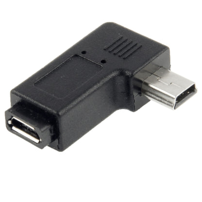 อะแดปเตอร์ Micro USB เป็น Mini USB 90 องศา, Mini USB Female