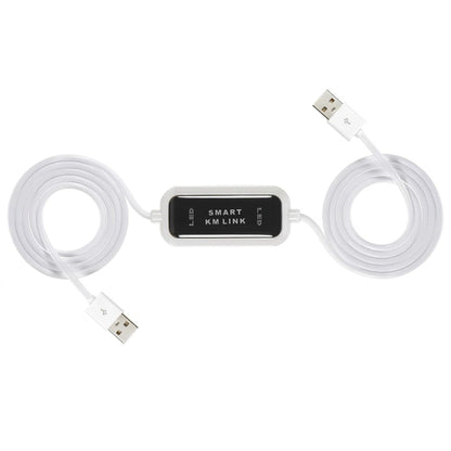สายเคเบิลลิงค์ KM สมาร์ท USB 2.0 ความเร็วสูง, แชร์คีย์บอร์ดและเมาส์จากพีซีไปยังพีซี, พลักแอนด์เพลย์, ความยาว: 165 ซม.
