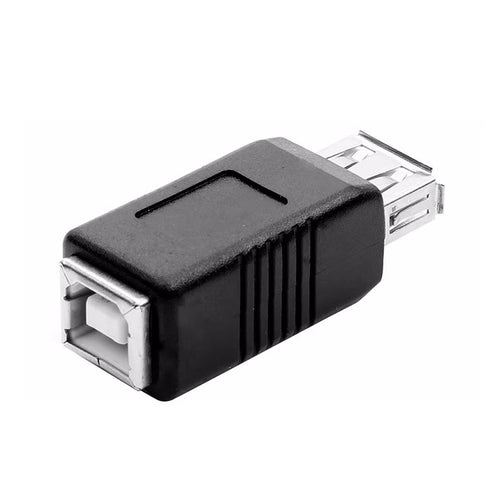 ตัวแปลงอะแดปเตอร์เครื่องพิมพ์ USB 2.0 AF เป็น BF, USB 2.0 AF (Black)