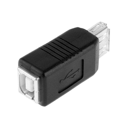 ตัวแปลงอะแดปเตอร์เครื่องพิมพ์ USB 2.0 AF เป็น BF, USB 2.0 AF (Black)