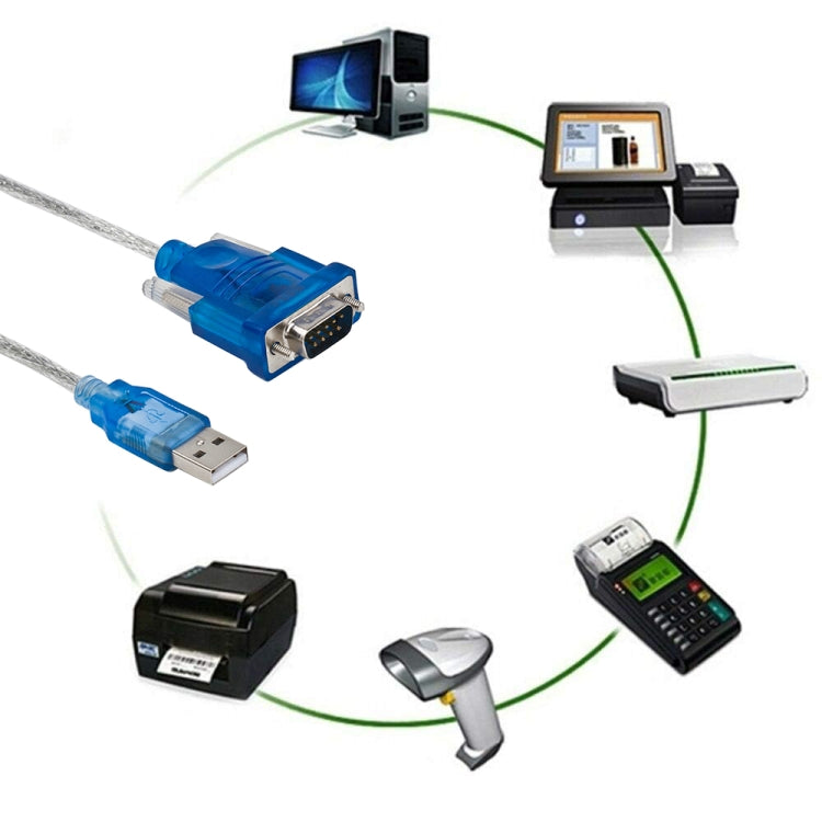 สาย USB to RS232 (จัดส่งแบบสุ่มสี), USB to RS232 (With One IC), USB to RS232 (With Two IC), USB to RS232 (With Normal Quality)