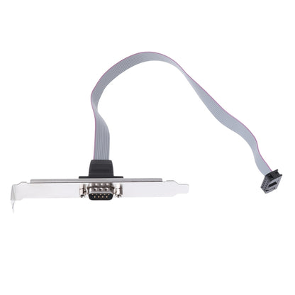 DB9 9pin Com Port host case Cable / RS232 port plate cable, ความยาว: 36cm, RS232,Length: 36cm