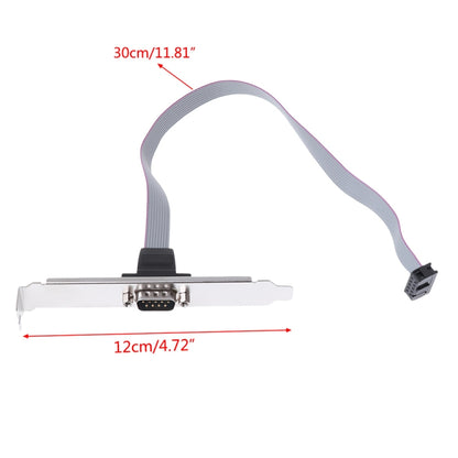 DB9 9pin Com Port host case Cable / RS232 port plate cable, ความยาว: 36cm, RS232,Length: 36cm