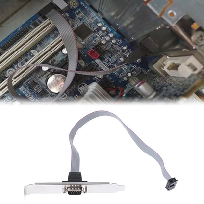 DB9 9pin Com Port host case Cable / RS232 port plate cable, ความยาว: 36cm, RS232,Length: 36cm
