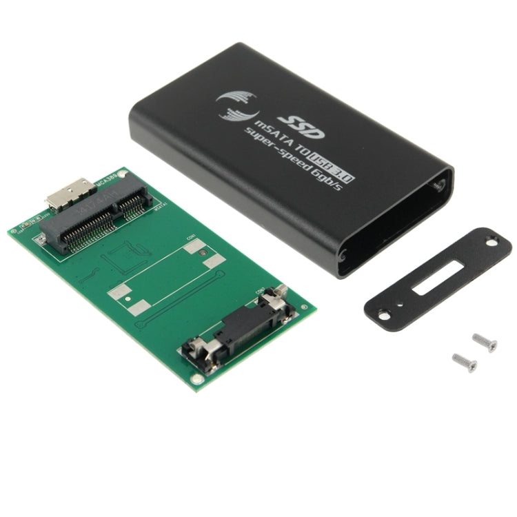 6gb/s mSATA Solid State Disk SSD เป็น USB 3.0 Hard Disk Case