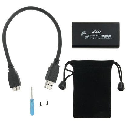 6gb/s mSATA Solid State Disk SSD เป็น USB 3.0 Hard Disk Case