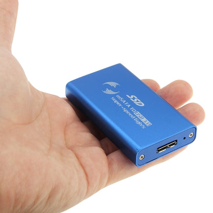 6gb/s mSATA Solid State Disk SSD เป็น USB 3.0 Hard Disk Case