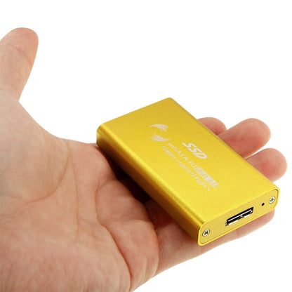 6gb/s mSATA Solid State Disk SSD เป็น USB 3.0 Hard Disk Case