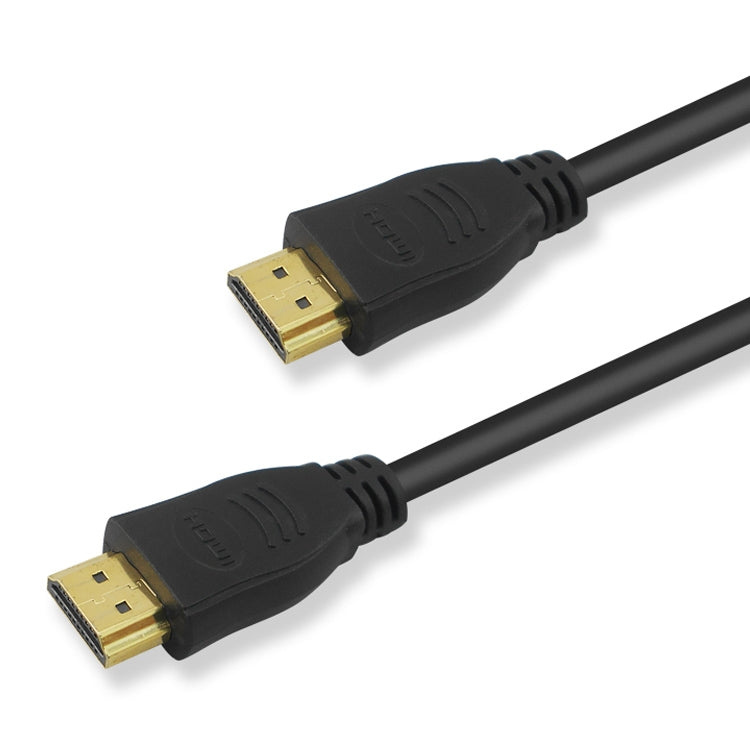 50 ซม. HDMI 19 พินชายกับสาย HDMI 19Pin ชาย, เวอร์ชัน 1.3, รองรับ HD TV / Xbox 360 / PS3 ฯลฯ (สีดำ + ชุบทอง), Gold Plated HDMI, Length: 50cm