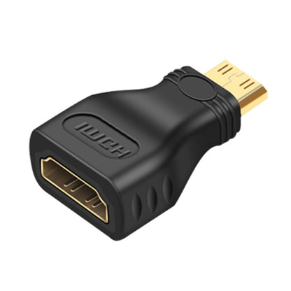 ชุบทองมินิ HDMI ชายกับอะแดปเตอร์หญิง HDMI 19 พิน, Mini HDMI Male to HDMI Female