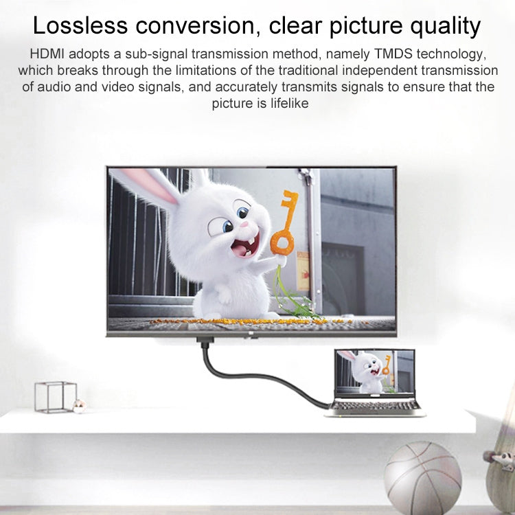 ชุบทองมินิ HDMI ชายกับอะแดปเตอร์หญิง HDMI 19 พิน, Mini HDMI Male to HDMI Female
