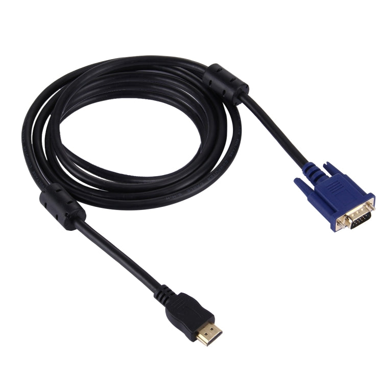 สายวิดีโอ HDMI ชายกับชาย VGA 15PIN