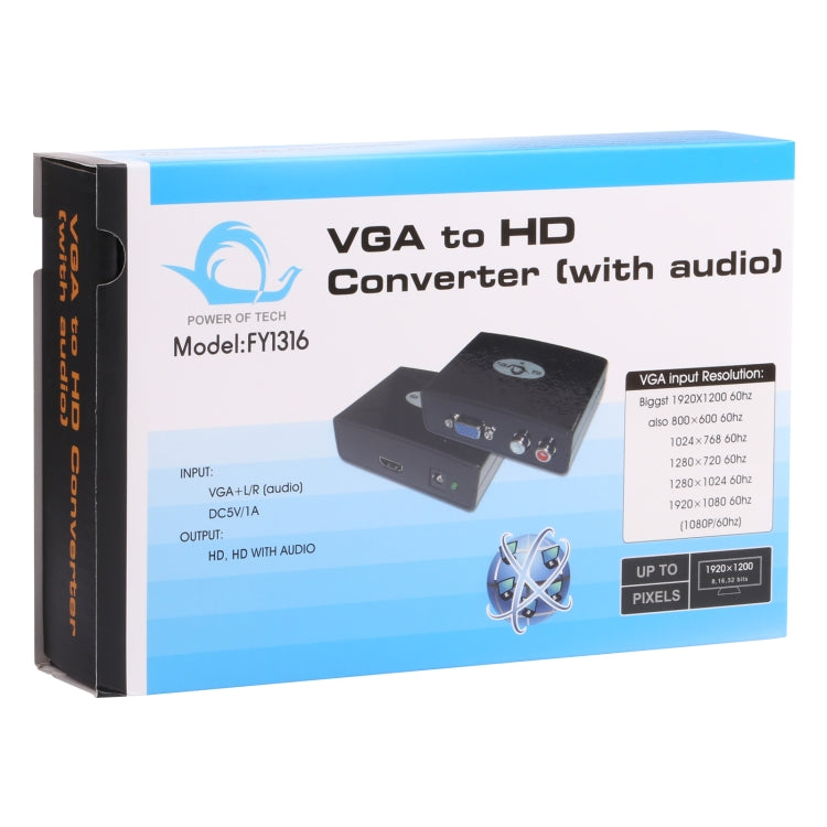 ตัวแปลง VGA เป็น HDMI พร้อมเสียง (ปีงบประมาณ 1316), VGA to HDMI