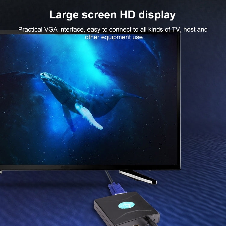 ตัวแปลง VGA เป็น HDMI พร้อมเสียง (ปีงบประมาณ 1316), VGA to HDMI