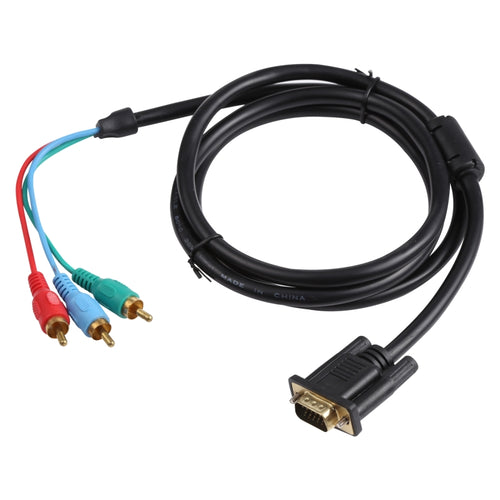 สาย VGA ถึง 3RCA RGB ยาว 1.5 ม, VGA to RGB