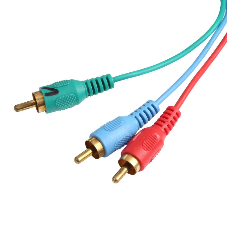 สาย VGA ถึง 3RCA RGB ยาว 1.5 ม, VGA to RGB