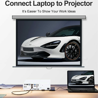 22 ซม.Full HD 1080P Micro HDMI ชายไป VGA หญิงสายอะแดปเตอร์วิดีโอพร้อมสายสัญญาณเสียง, Micro HDMI