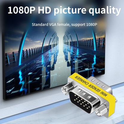 อะแดปเตอร์ VGA 15Pin ชายไปเป็น VGA 15Pin ชาย, VGA Male to Male