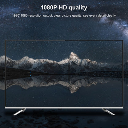 อะแดปเตอร์ Full HD 1080P HDMI เป็น VGA สำหรับพลังงานและเสียง