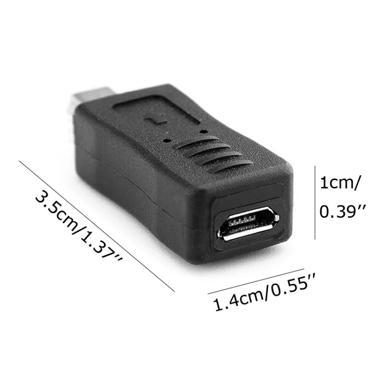 อะแดปเตอร์ USB 2.0 Micro USB ชายหญิงสำหรับ Galaxy S IV / i9500 / S III / i9300, Micro USB Female
