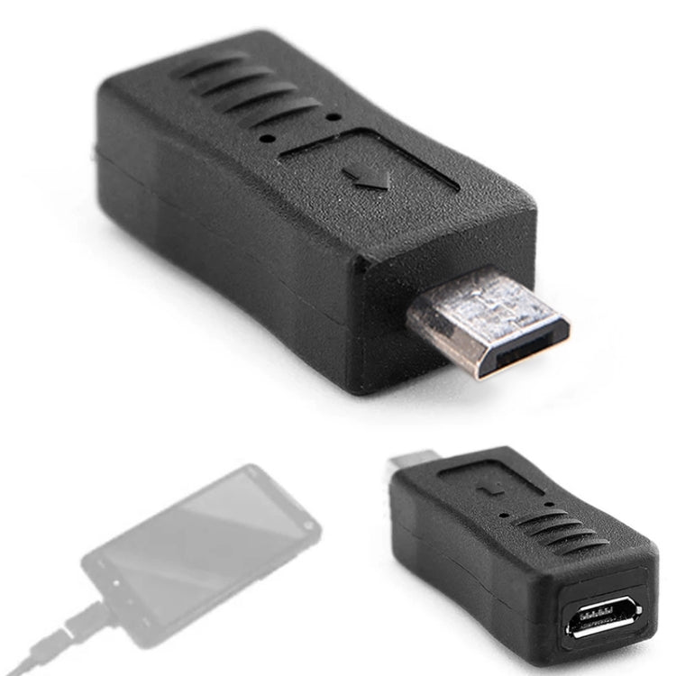 อะแดปเตอร์ USB 2.0 Micro USB ชายหญิงสำหรับ Galaxy S IV / i9500 / S III / i9300, Micro USB Female
