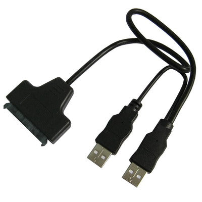 USB 2.0 เป็นตัวแปลง HDD Serial ATA และถังเก็บ HDD ขนาด 2.5 นิ้ว, Blue