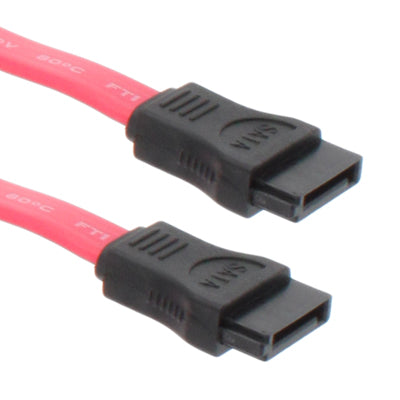 สายเคเบิลข้อมูล Serial SATA ไม่มีคลิปโลหะ ความยาว: 40 ซม