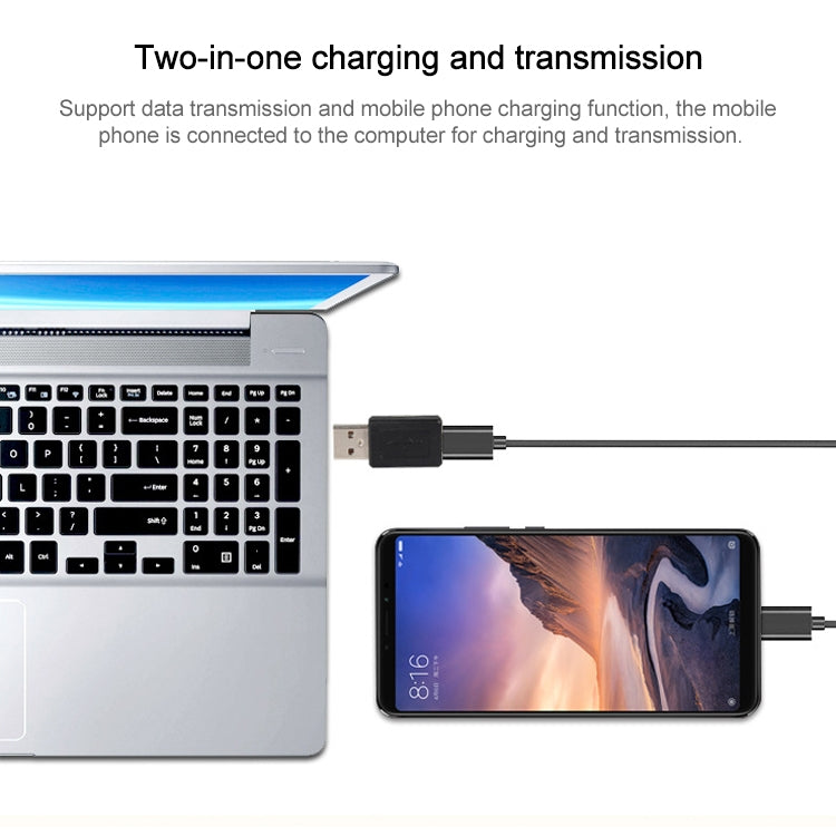 USB 2.0 AM ถึงอะแดปเตอร์ Micro USB Female, USB 2.0 AM