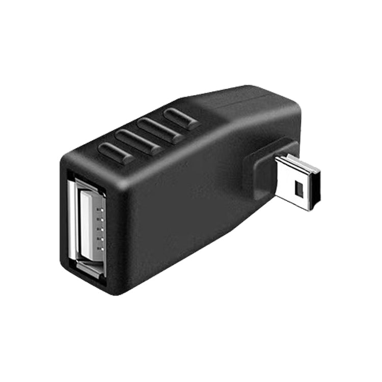 90 องศา Mini USB ชายกับอะแดปเตอร์ USB 2.0 AF, 90 Degree Up Angled, 90 Degree Down Angled