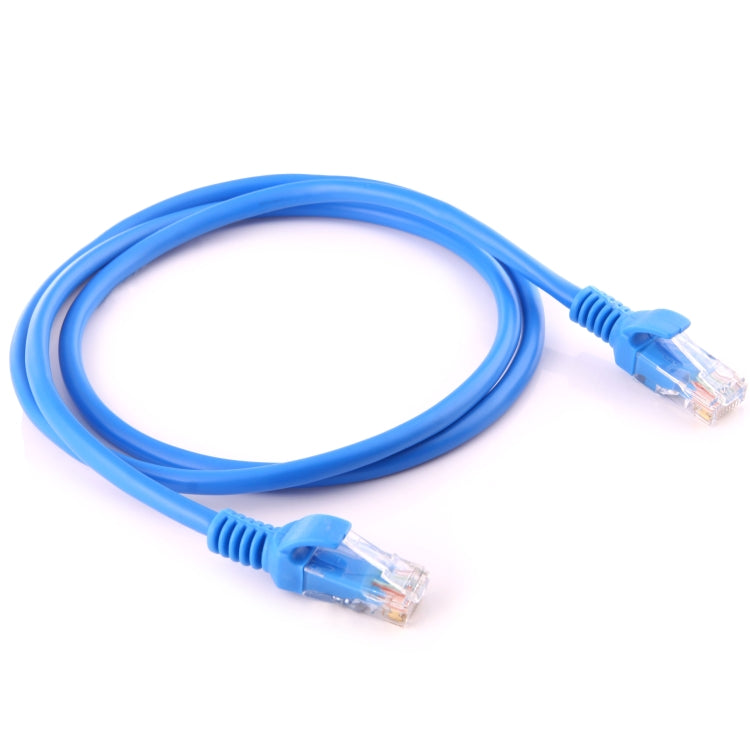 สายเคเบิลเครือข่าย Cat5e ความยาว: 1 ม, 1m Blue