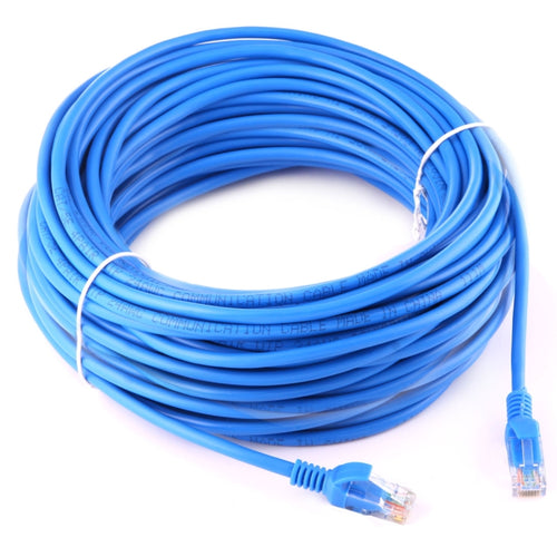 สายเคเบิลเครือข่าย Cat5e ความยาว: 30ม, 30m Blue