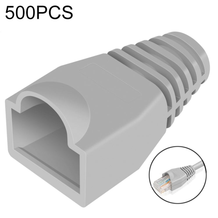 ฝาครอบบู๊ทสายเคเบิลเครือข่าย สำหรับ RJ45 สีเขียว (500 ชิ้น ในห่อเดียว ราคาต่อ 500 ชิ้น), 500 Pcs Grey, 500 Pcs Black, 500 Pcs Red, 500 Pcs Blue, 500 Pcs White, 500 Pcs Yellow, 500 Pcs Green