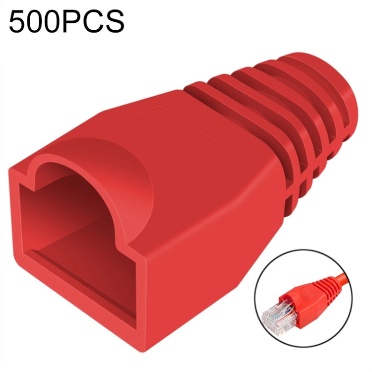ฝาครอบบู๊ทสายเคเบิลเครือข่าย สำหรับ RJ45 สีเขียว (500 ชิ้น ในห่อเดียว ราคาต่อ 500 ชิ้น), 500 Pcs Grey, 500 Pcs Black, 500 Pcs Red, 500 Pcs Blue, 500 Pcs White, 500 Pcs Yellow, 500 Pcs Green