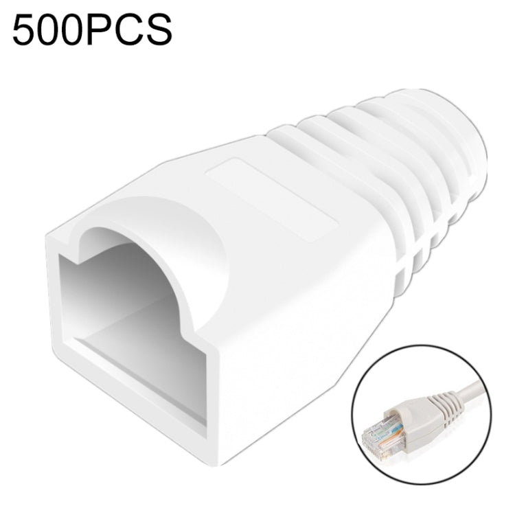 ฝาครอบบู๊ทสายเคเบิลเครือข่าย สำหรับ RJ45 สีเขียว (500 ชิ้น ในห่อเดียว ราคาต่อ 500 ชิ้น), 500 Pcs Grey, 500 Pcs Black, 500 Pcs Red, 500 Pcs Blue, 500 Pcs White, 500 Pcs Yellow, 500 Pcs Green