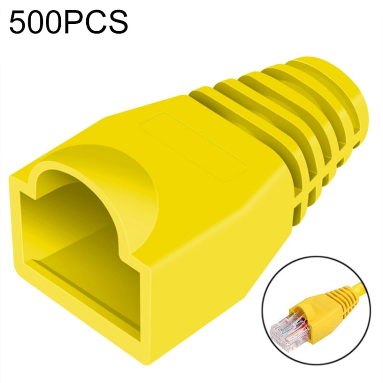 ฝาครอบบู๊ทสายเคเบิลเครือข่าย สำหรับ RJ45 สีเขียว (500 ชิ้น ในห่อเดียว ราคาต่อ 500 ชิ้น), 500 Pcs Grey, 500 Pcs Black, 500 Pcs Red, 500 Pcs Blue, 500 Pcs White, 500 Pcs Yellow, 500 Pcs Green
