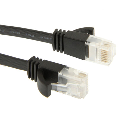 สาย LAN เครือข่ายอีเธอร์เน็ตแบบแบน CAT6 บางเฉียบ 5 ม, 5m Black