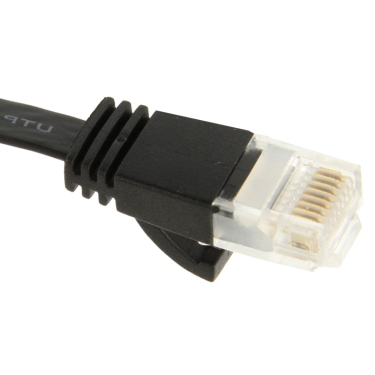 สาย LAN เครือข่ายอีเธอร์เน็ตแบบแบน CAT6 บางเฉียบ 5 ม, 5m Black