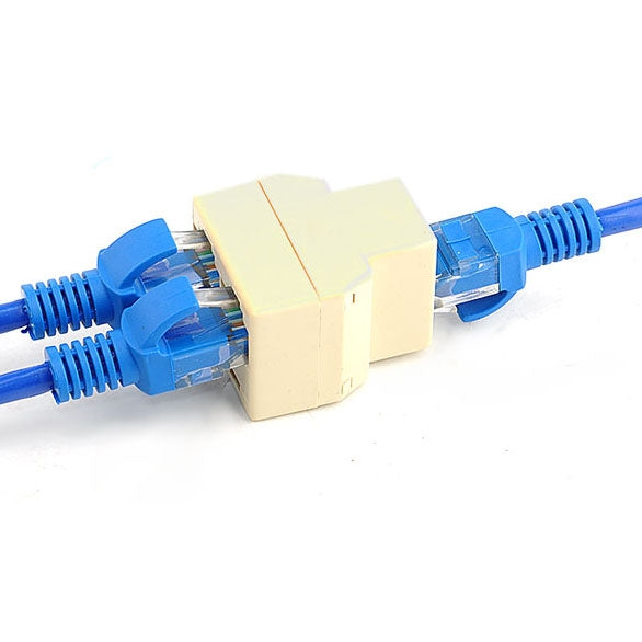 ตัวแยกขั้วต่ออีเธอร์เน็ต RJ45 1x2, RJ45 Female to 2 Female