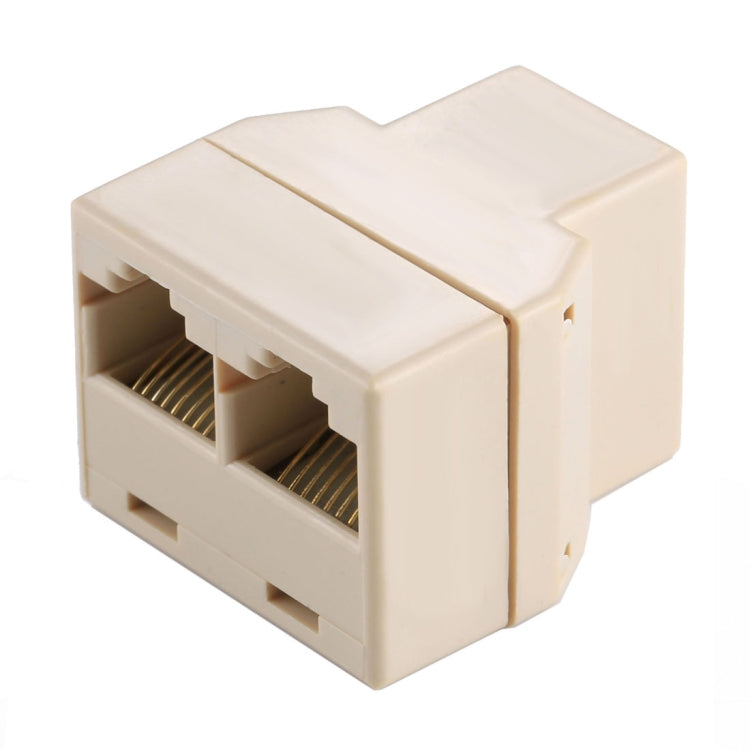 ตัวแยกขั้วต่ออีเธอร์เน็ต RJ45 1x2, RJ45 Female to 2 Female