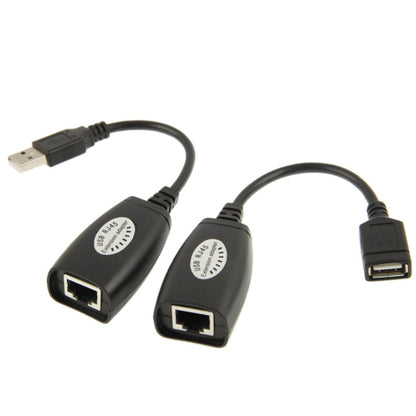 50 ม. USB to RJ45 Extender ด้วยสาย Cat5e, 1 Port USB
