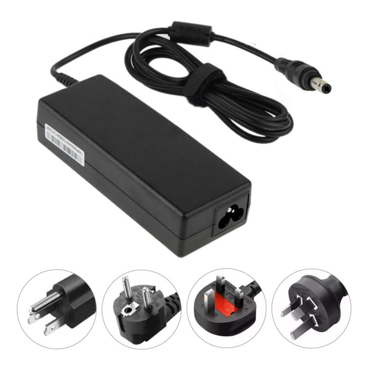 อะแดปเตอร์ AC 19V 4.74A สำหรับระบบเครือข่าย HP เคล็ดลับเอาต์พุต: 7.4 มม. x 5.0 มม., 7.4mm x 5.0mm