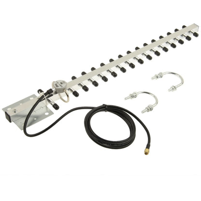 เสาอากาศเครือข่าย Yagi SMA ไร้สาย 17dBi, 17dBi Yagi SMA