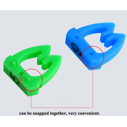 100ชิ้นเครื่องหมายฉลากRJ45 RJ11 RJ12สีสาย