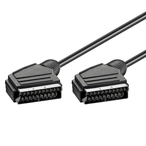 สาย SCART ถึง SCART 20 พินสำหรับ DVD/HDTV/AV/TV ความยาวสายเคเบิล: 1.5 ม., 1.5m