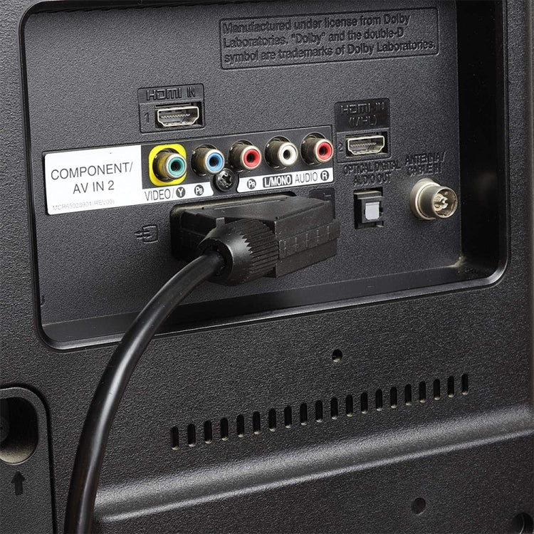 สาย SCART ถึง SCART 20 พินสำหรับ DVD/HDTV/AV/TV ความยาวสายเคเบิล: 1.5 ม., 1.5m